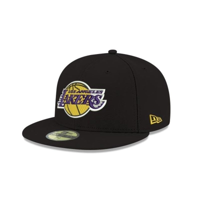 Sapca New Era Los Angeles Lakers NBA Team Color 59FIFTY Fitted - Negrii